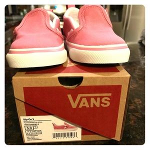 Vans toddler slip ons